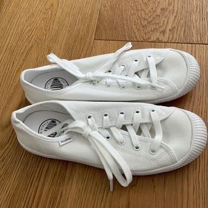 Palladium white sneakers